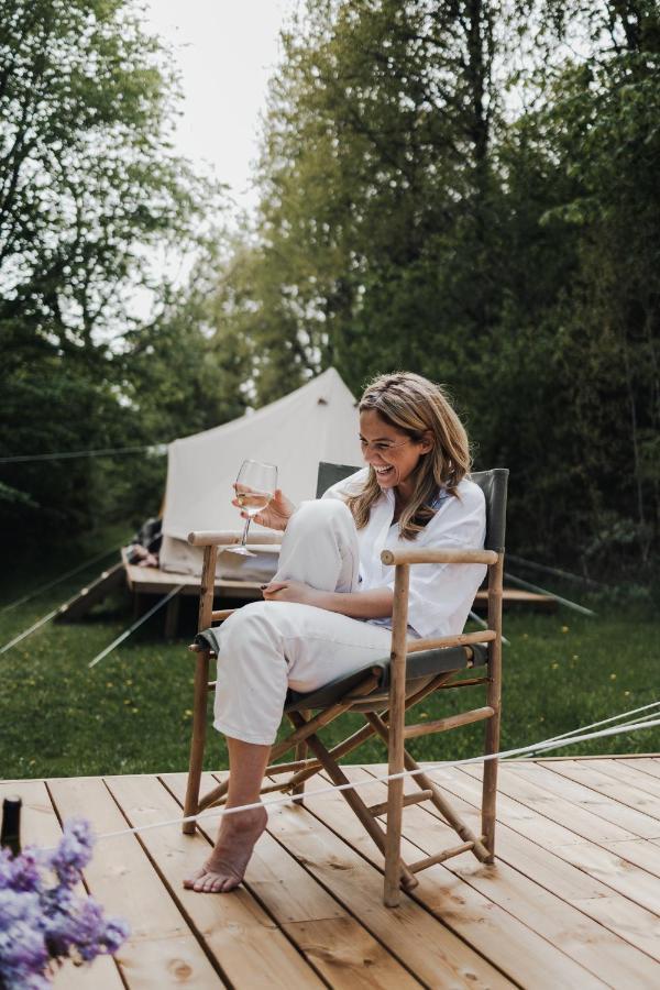Falkeroed - Lyxig Glamping I Naturreservat Ink Frukost グレベスタッド エクステリア 写真