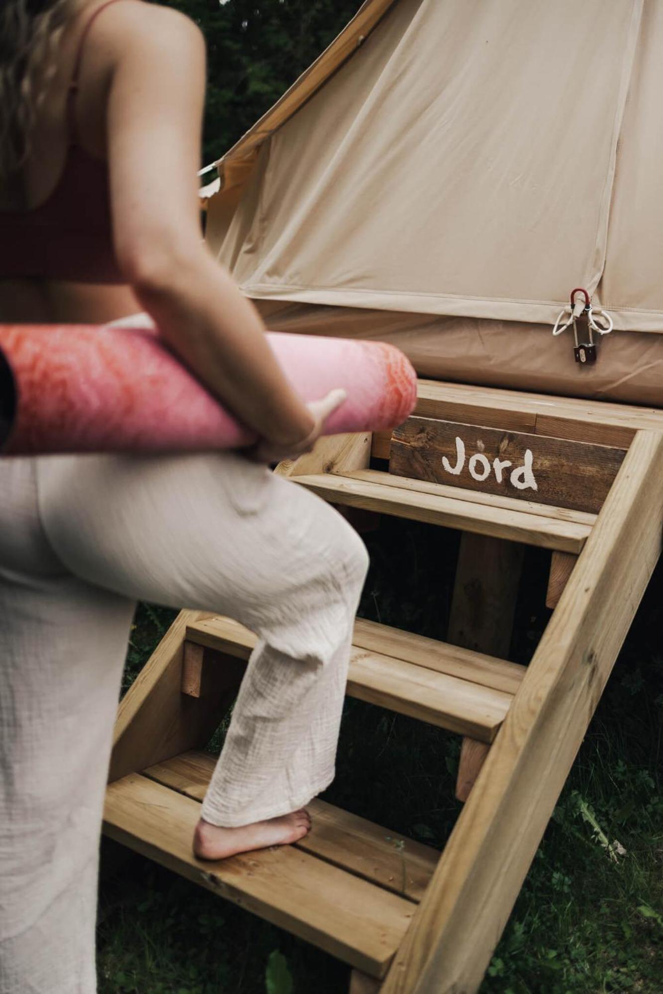 Falkeroed - Lyxig Glamping I Naturreservat Ink Frukost グレベスタッド エクステリア 写真
