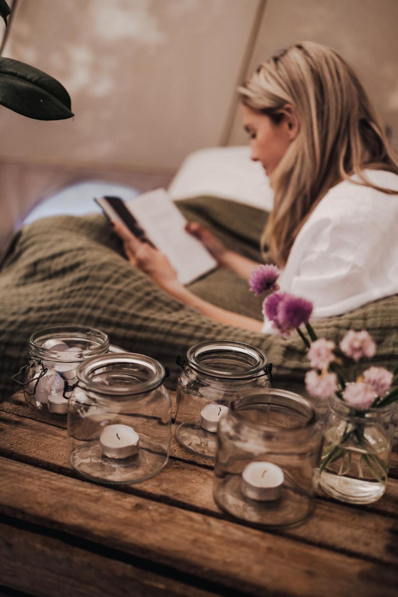 Falkeroed - Lyxig Glamping I Naturreservat Ink Frukost グレベスタッド エクステリア 写真
