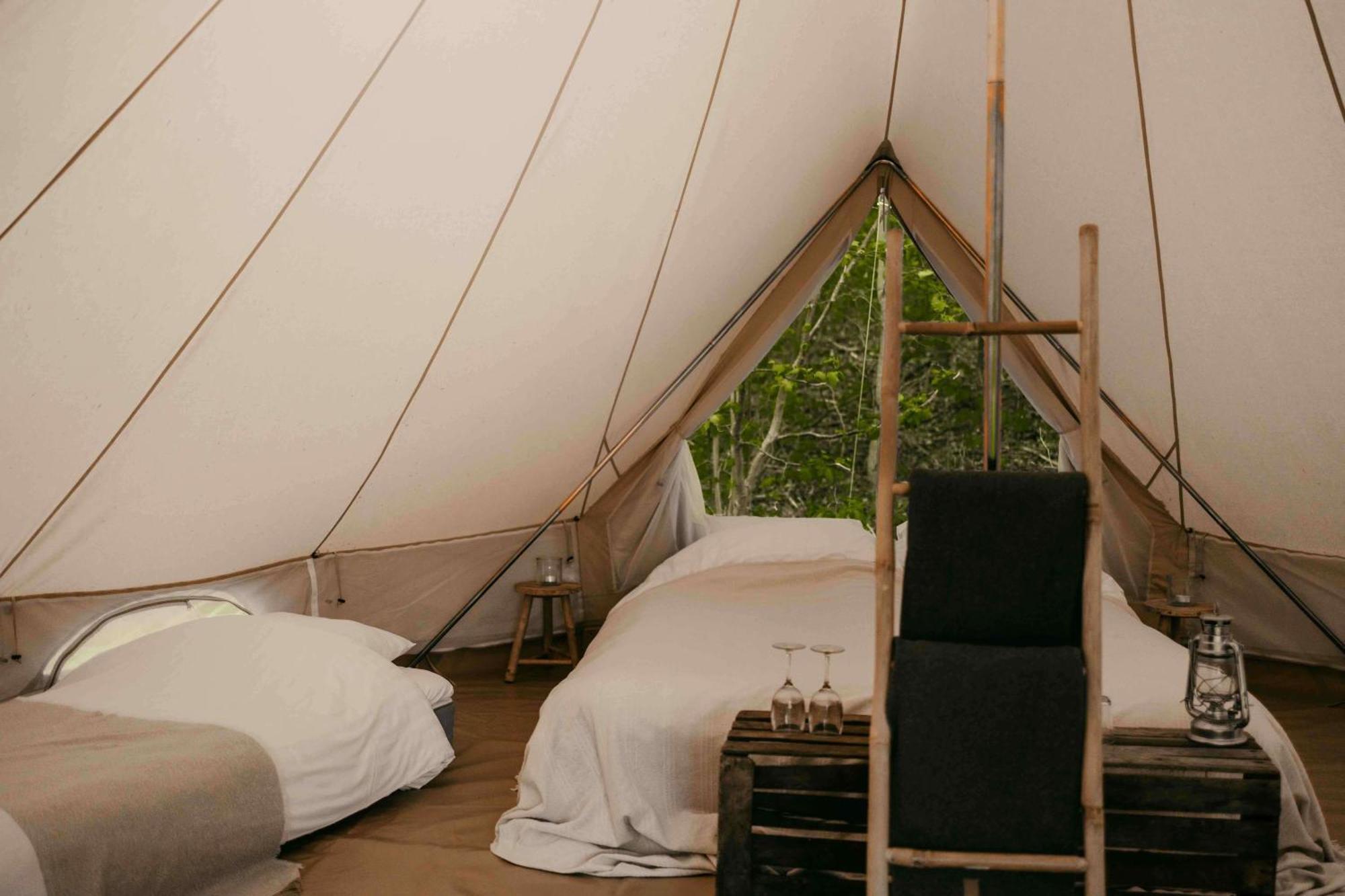 Falkeroed - Lyxig Glamping I Naturreservat Ink Frukost グレベスタッド エクステリア 写真