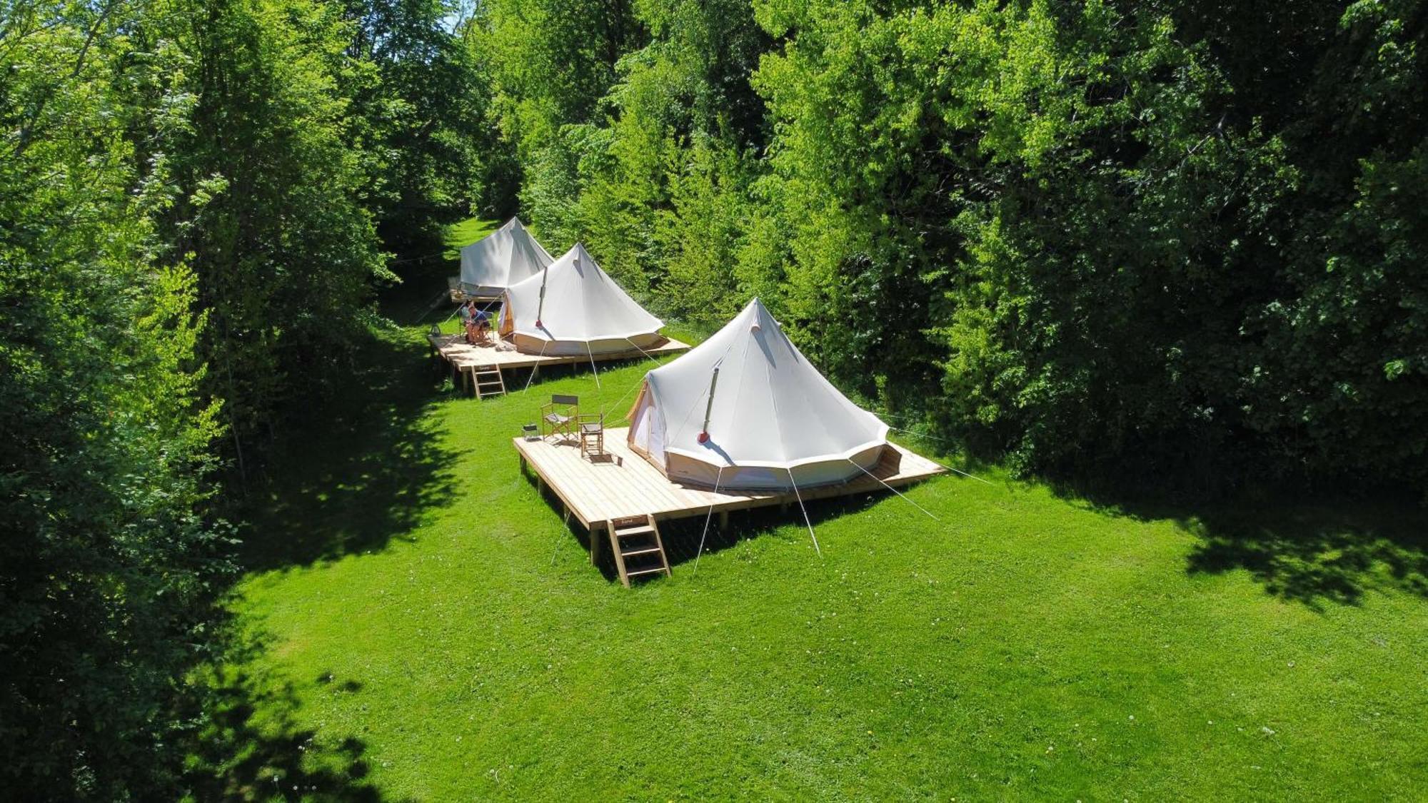 Falkeroed - Lyxig Glamping I Naturreservat Ink Frukost グレベスタッド エクステリア 写真