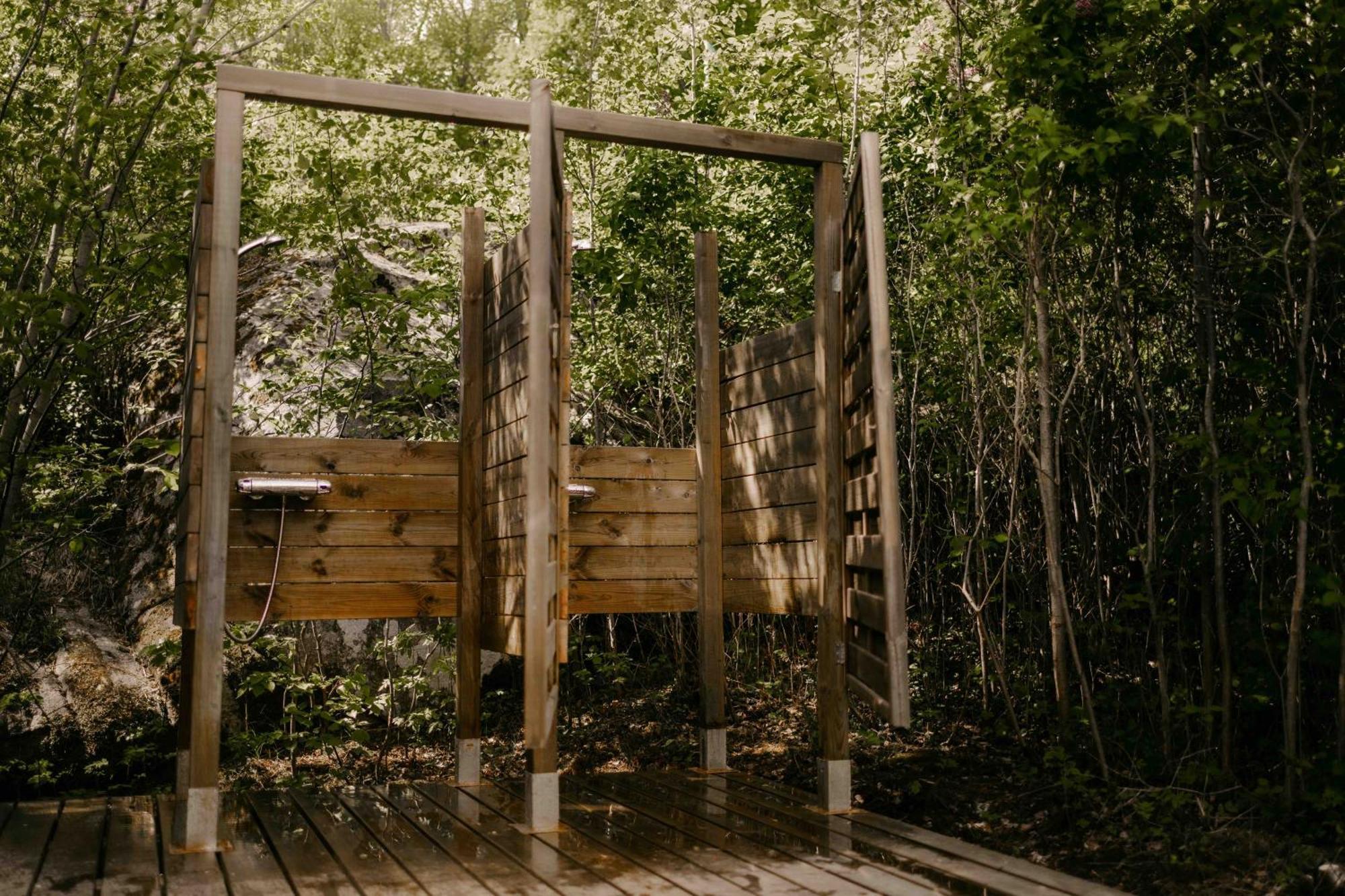 Falkeroed - Lyxig Glamping I Naturreservat Ink Frukost グレベスタッド エクステリア 写真